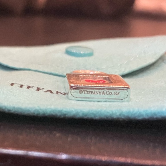 Tiffany & Co. Sterling Silver Heart Tag Charm - Picture 2 of 2